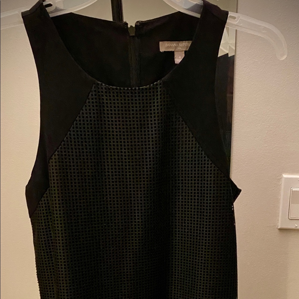 Black Aline Mini Dress